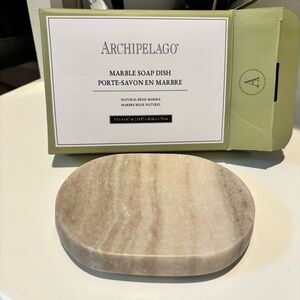Archipelago Marble Soap Dish NIB